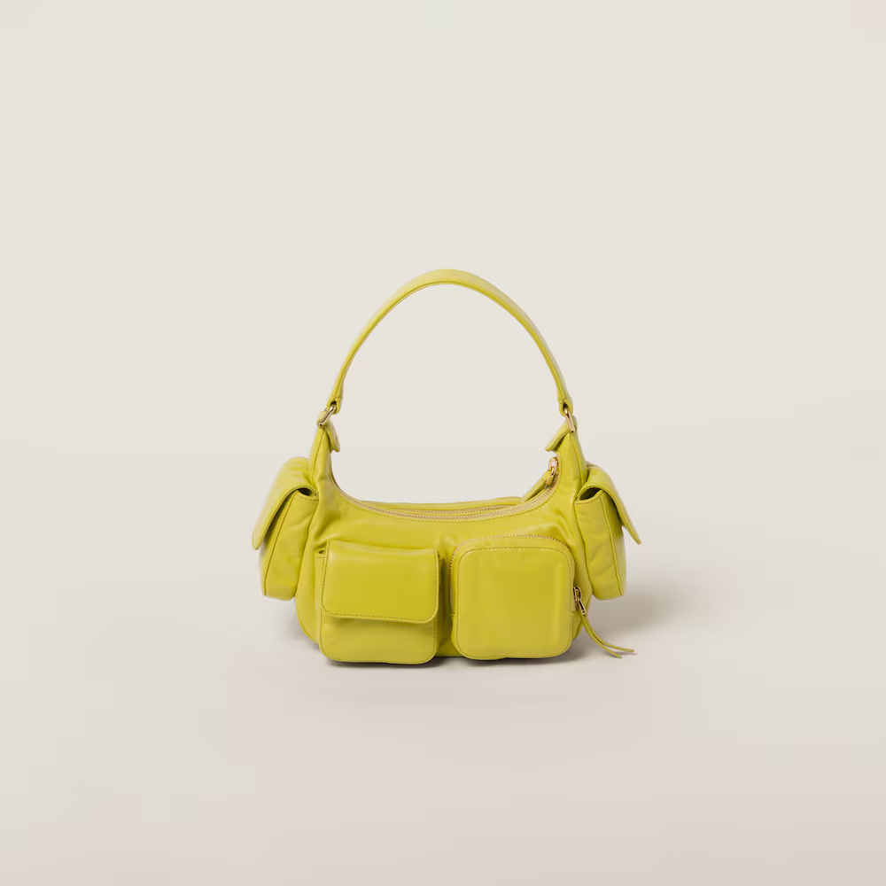 Nappa leather Pocket bag